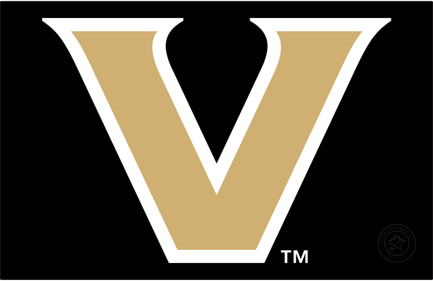 Vanderbilt Commodores 2022-Pres Primary Dark Logo iron on transfers for clothing